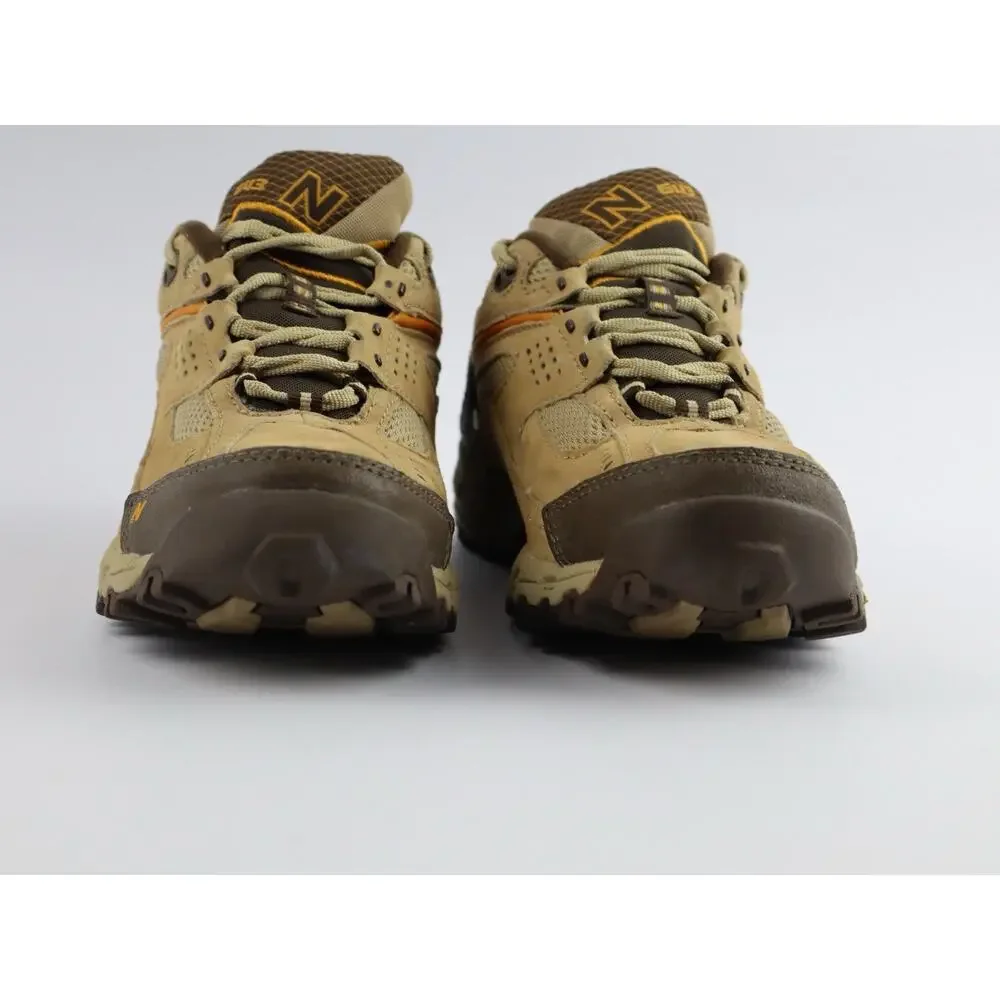 New Balance 643 Trail Walking Hike Shoes MW643BR Brown Tan Suede Women's 9